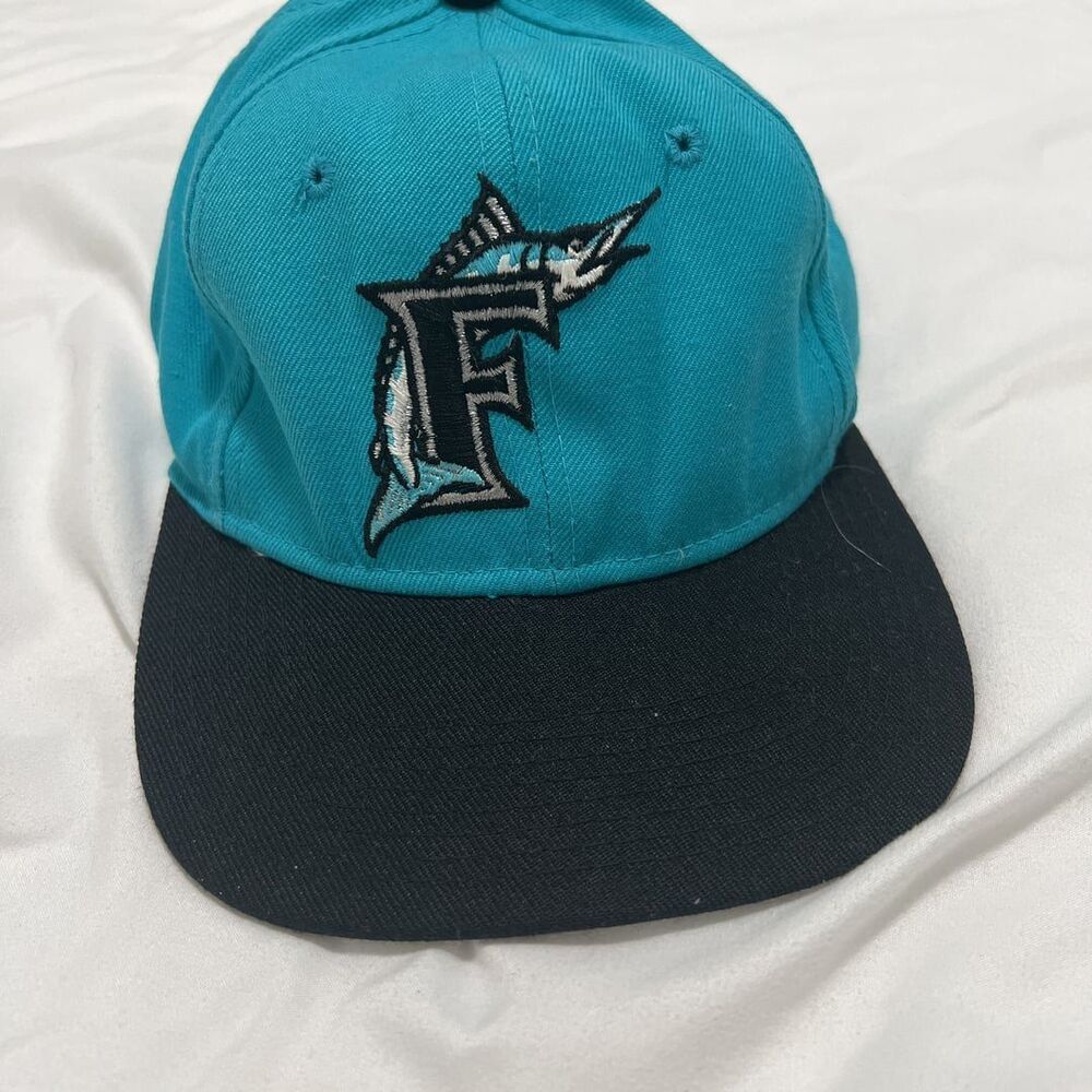 Vintage 90's Florida Marlins Hat Cap Baseball MLB Sports Specialties Snapback S